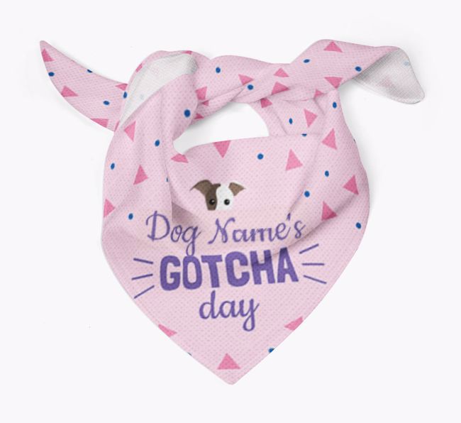 'Gotcha Day' - Personalised {breedFullName} Bandana
